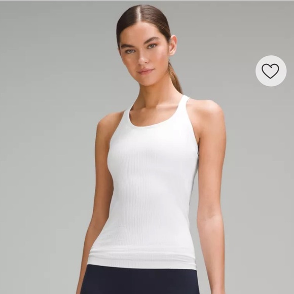 LULULEMON EBB TO STREET RIBBED TANK TOP - SIZE 6 - Picture 4 of 6